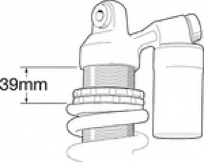 Öhlins hydraulic preload adjusters intern TTX
