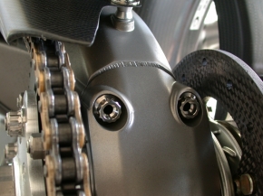 MV Agusta Eccentric hub titanium screws kit