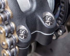 Moto Corse® titanium eccentric hub bolts Panigale V4/  STF V4