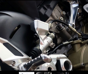 Moto Corse® Rear Brake oil reservoir kit for Brembo OEM pump Panigale V2/ V4 / STF V4 -2020