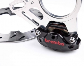 MotoCorse rear brake kit with 220 mm brake rotor