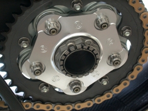 Moto Corse Billet titanium rear wheel nut M48x1.5