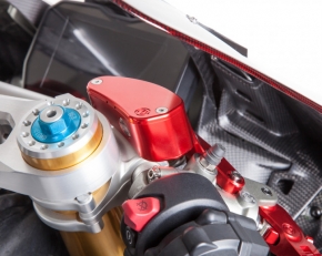 Moto Corse fluid tank kit cnc for Brembo semi radial MC brake and clutch