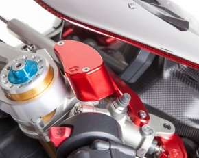 Moto Corse fluid tank kit cnc for Brembo semi radial MC brake and clutch