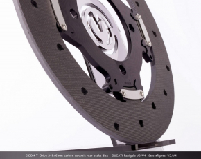 SICOM T-Drive 245x6 mm Carbon-Keramik-Bremsscheiben für Ducati Panigale V2/V4 - Streetfighter V2/V4 - Monster 1200 - MTS 1200
