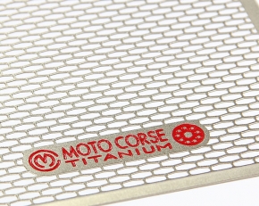 Moto Corse radiator guard XDiavel titanium